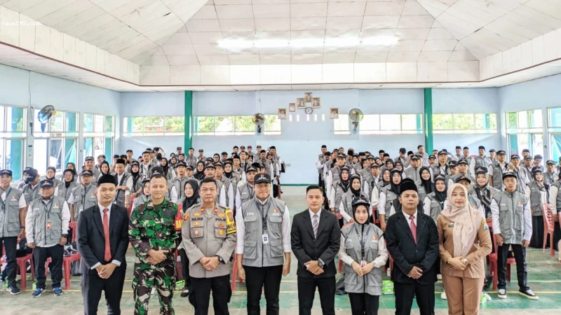 141 Pengawas TPS Se-Kecamatan Kalianda Resmi Dilantik