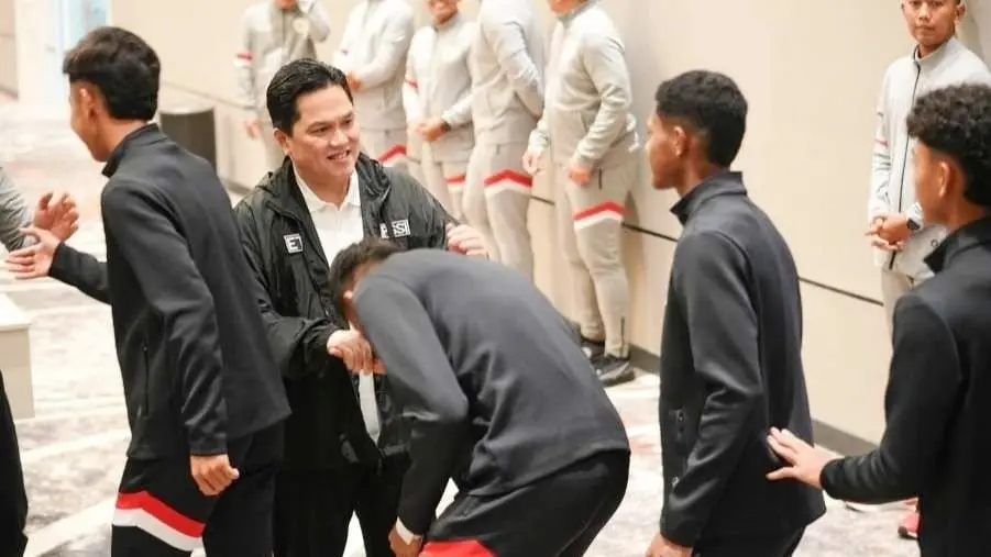 Erick Thohir Minta Garuda Asia Berjuang Tampil Maksimal