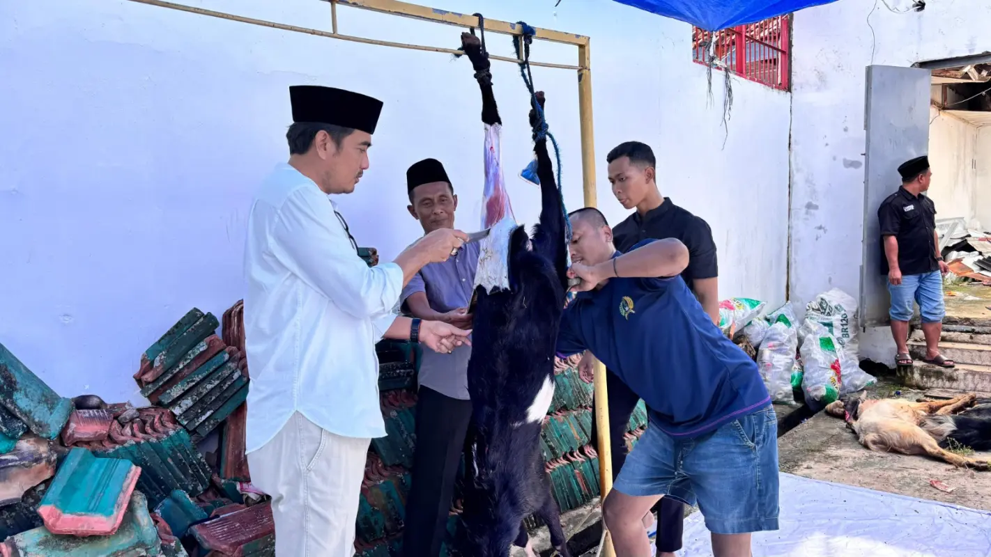 Lapas Kalianda Gelar Sholat Idul Adha 1447H dan Pemotongan Hewan Kurban