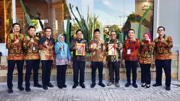 Benny Raharjo Hadiri Giat Penyerahan Hasil Pemeriksaan Keuangan Lamsel Tahun 2025