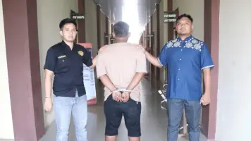Polres Pringsewu Tangkap Pelaku Pengeroyokan Kepala Pekon