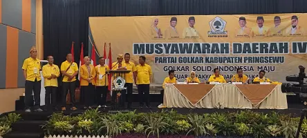 Targetkan 10 Kursi Legislatif, Musda IV Partai Golkar Pringsewu Tegaskan Soliditas