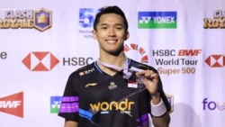 Tunggal Putra Indonesia Jonatan Harus Puas Jadi Runner Up Arctic Open 2024